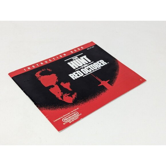 The Hunt for Red October (Nintendo NES, 1991) Manual Booklet Only - Picture 2 of 6